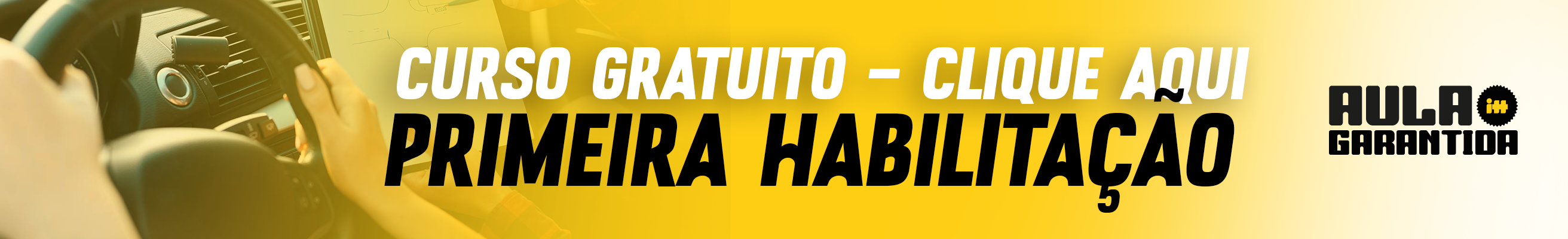 Curso Grátis | Primeira Habilitação